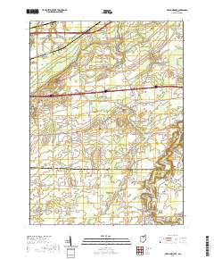 Berlin Heights 2019 topographic map thumbnail