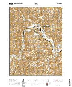 Beverly 2019 topographic map thumbnail