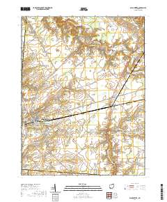 Blanchester 2019 topographic map thumbnail