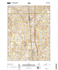 Botkins 2019 topographic map thumbnail