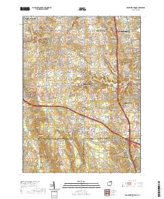 Broadview Heights 2019 topographic map thumbnail