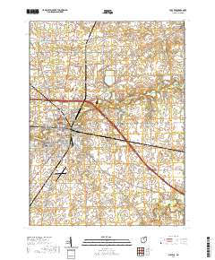 Bucyrus 2019 topographic map thumbnail