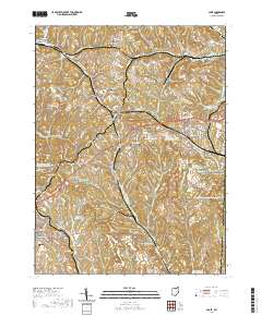Cadiz 2019 topographic map thumbnail