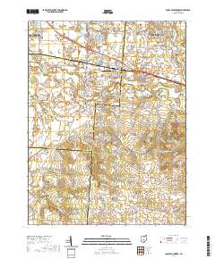 Canal Winchester 2019 topographic map thumbnail