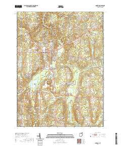 Chardon 2019 topographic map thumbnail