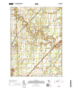 Adair 2019 topographic map thumbnail