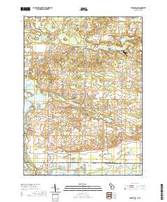 Adamsville 2019 topographic map thumbnail