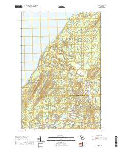 Ahmeek 2019 topographic map thumbnail