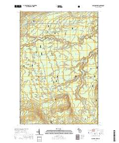 Aldridge Creek 2019 topographic map thumbnail