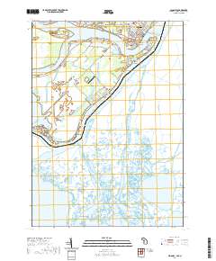 Algonac 2019 topographic map thumbnail