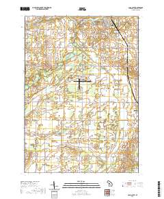 Alma South 2019 topographic map thumbnail