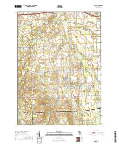 Almont 2019 topographic map thumbnail