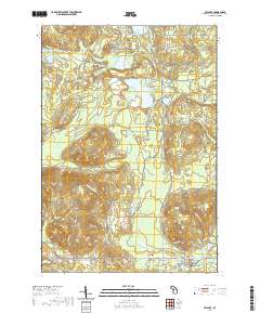 Atlanta 2019 topographic map thumbnail
