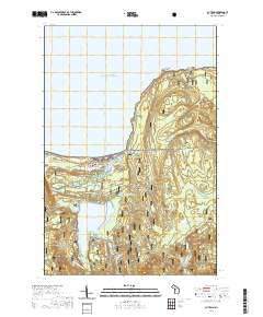 Au Train 2019 topographic map thumbnail