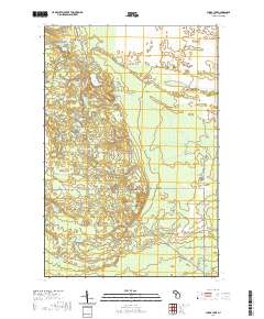 Auger Lake 2019 topographic map thumbnail