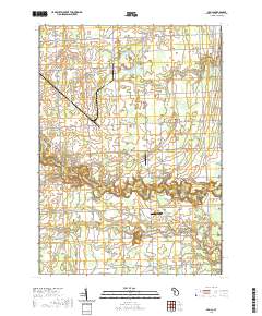 Avoca 2019 topographic map thumbnail