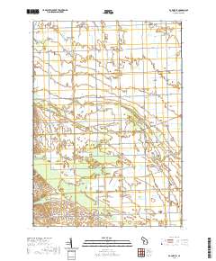 Bad Axe SE 2019 topographic map thumbnail