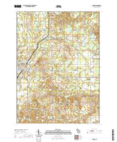 Bangor 2019 topographic map thumbnail