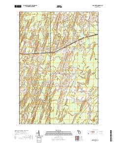 Bark River 2019 topographic map thumbnail