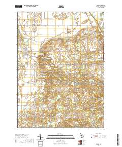Baroda 2019 topographic map thumbnail