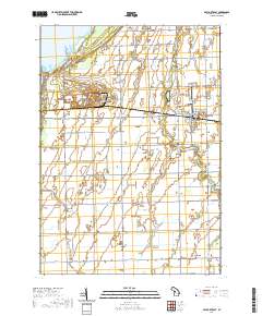 Bay Port East 2019 topographic map thumbnail