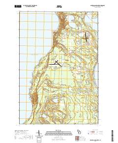 Beaver Island North 2019 topographic map thumbnail