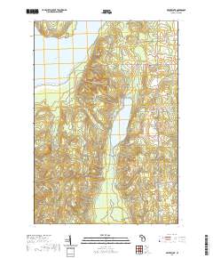 Beaver Lake 2019 topographic map thumbnail