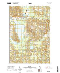 Bellaire 2019 topographic map thumbnail