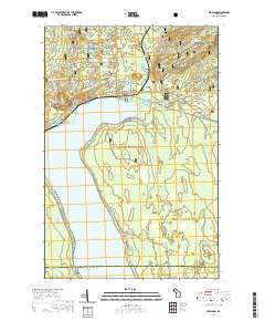 Bergland 2019 topographic map thumbnail