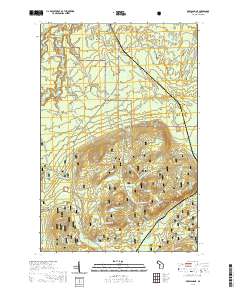 Bergland NE 2019 topographic map thumbnail
