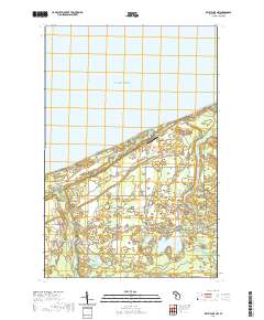 Betsy Lake NW 2019 topographic map thumbnail