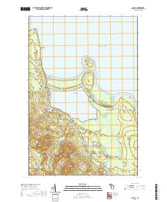 Big Bay 2019 topographic map thumbnail