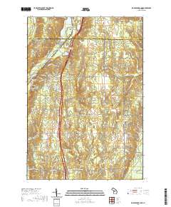 Big Bradford Lake 2019 topographic map thumbnail