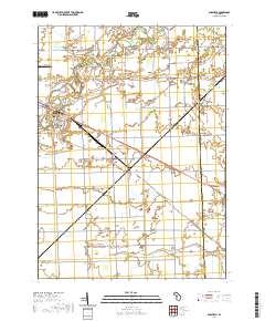 Blissfield 2019 topographic map thumbnail