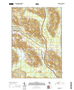 Boyne Falls 2019 topographic map thumbnail