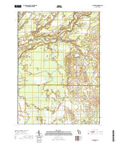 Bridgeton 2019 topographic map thumbnail