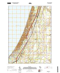 Bridgman 2019 topographic map thumbnail