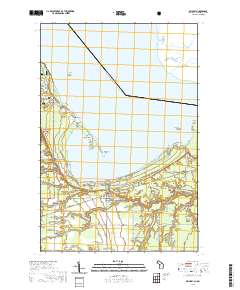 Brimley 2019 topographic map thumbnail