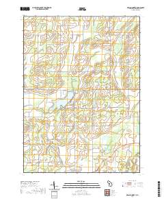 Bronson North 2019 topographic map thumbnail