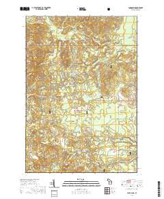 Bucks Pond 2019 topographic map thumbnail