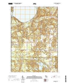 Burdickville 2019 topographic map thumbnail