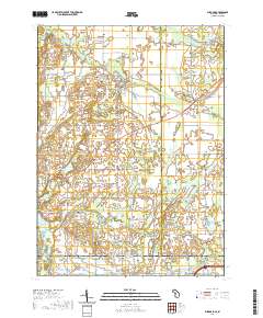 Burr Oak 2019 topographic map thumbnail