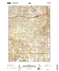 Caledonia 2019 topographic map thumbnail
