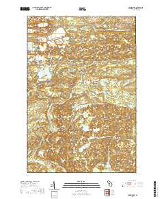 Carney Lake 2019 topographic map thumbnail