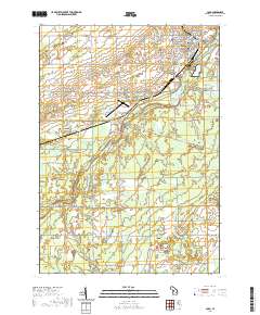 Caro 2019 topographic map thumbnail
