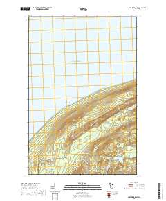 Carp River East 2019 topographic map thumbnail