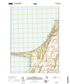 Caseville 2019 topographic map thumbnail