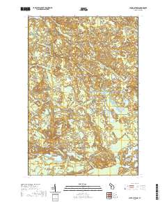 Cataract Basin 2019 topographic map thumbnail