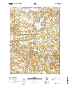 Cement City 2019 topographic map thumbnail