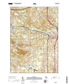 Clare 2019 topographic map thumbnail